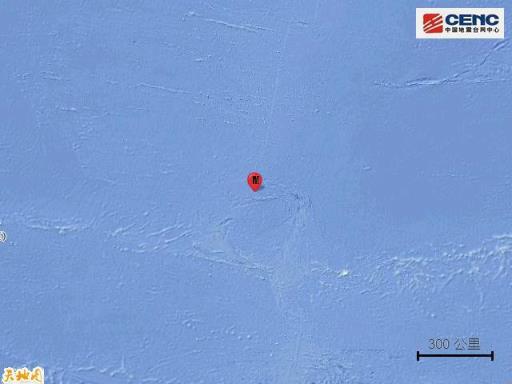 菲律宾群岛东部发生6.9级地震(阿留申群岛海域发生6级地震)
