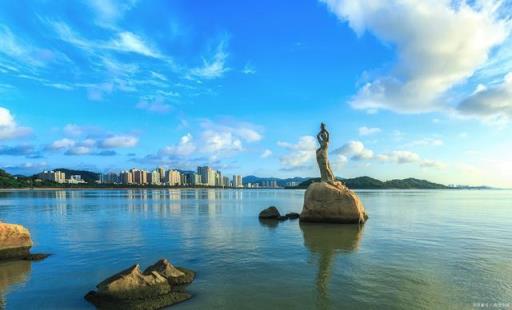 珠海海天公園是這幾年才新建開放的海邊公園,這裡有珠海最大的綠色大