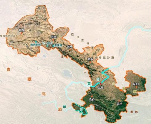 甘肅省行政區劃變遷史，甘肅面積多少平方公里(附2023年最新排名前十名單)