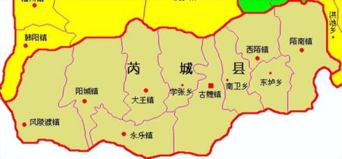 芮城县社区分布图图片
