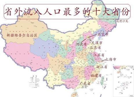 中国农村人口最多的省份一览(中国人口排名前十省份)