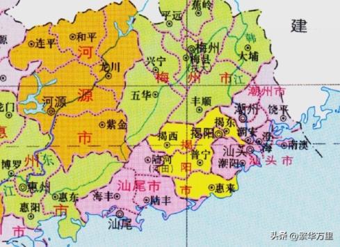 揭阳市下辖区县一览(揭阳市是哪个省的城市)