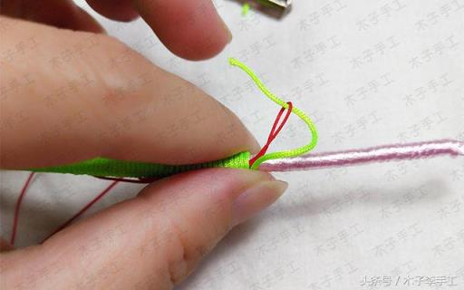 手镯保护套的编织法图片